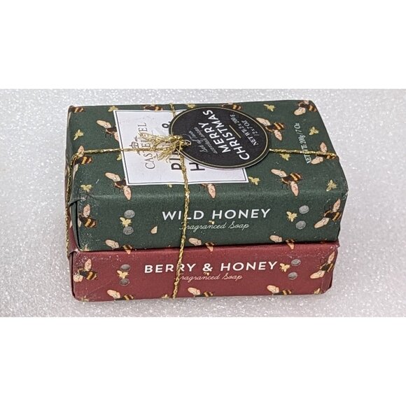Castelbel Fragranced Soap Set Of Two 200g Pine & Honey & Berry & Honey 7 oz each - Picture 3 of 3